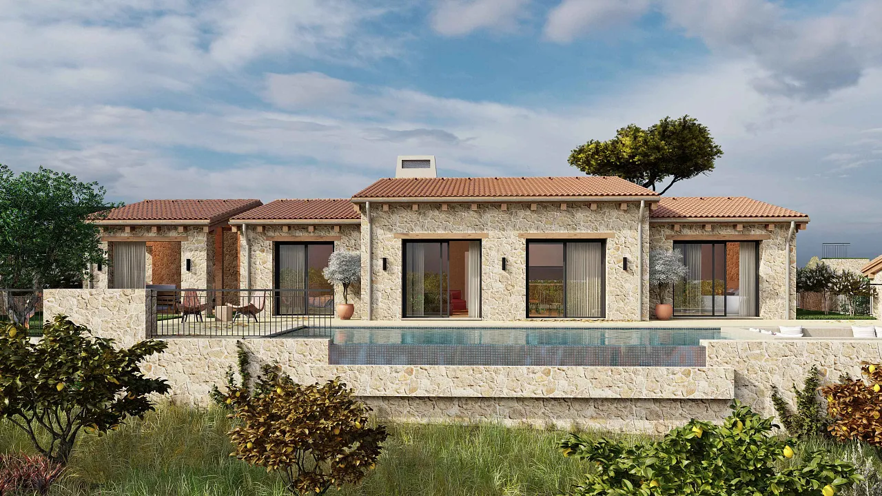Luxusvillen an der Adriaküste - Exklusiver Wohnkomplex in Budva"